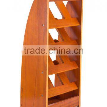 Paulownia Wooden Shoes Rack With Six Layers photo-3