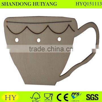 Tabletop Tea Coffee Cup Wood Coaster photo-5