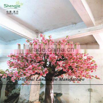 SJZJN 311 High Quality Artificial Peach Blossom Trees,High Similation Plant Tree Made In China New Product photo-6