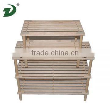 Whole Sale New Design Wooden Shoe Rack photo-2