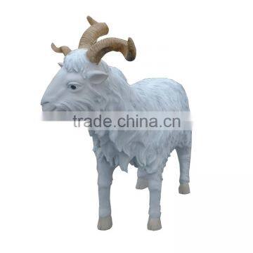 Fiberglass goat statue for movie cartoon