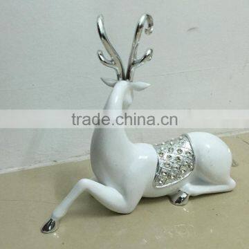 Polyresin Deer Statue Decoration photo-3