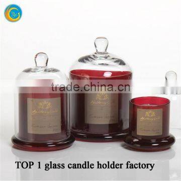 Golden Round Bell Jars Candleholder photo-6