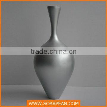 Modern Fiberglass Vase With Big Bottleneck for Jewelry Display photo-2