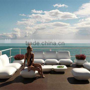 Hot Sale! Shenzhen LED Modern Plastic Glowing Furniture Chair/sofa Set /lighting Bar Sofa /coffee Sofa photo-2