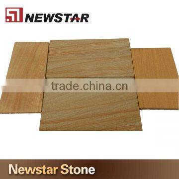 Yellow Wood Grain China Sandstone Cladding photo-2
