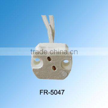 manufacturer! G4 porcelain lamp holder with cable