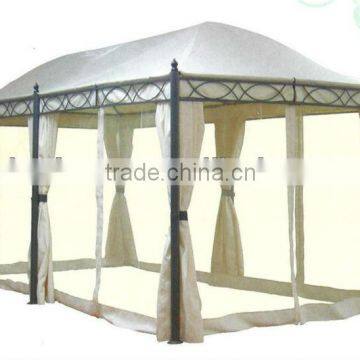 3x6M large hexagonal steel gazebo