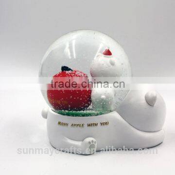 Wholesale Custom Acrylic Christmas Snow Globe for Sale photo-4