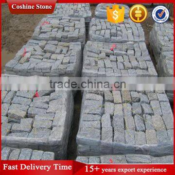 Grey White Granite Cobble Paving Stone photo-5