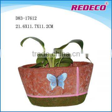 High quality cheap light cement planters pot