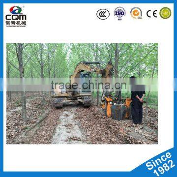 Four chip digging machine / tree spade