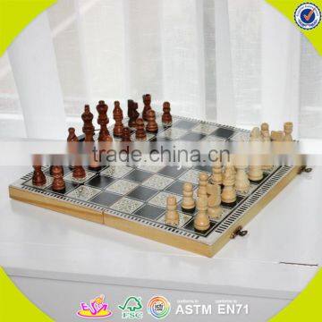 2017 Wholesale Portable Kids Wooden Chess Pieces Best Wooden Chess Pieces W11A056 photo-4