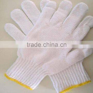 Guangzhou cotton gloves,safety cotton glove in construction areas