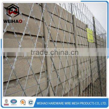 Diamond Razor Wire Mesh Fencing