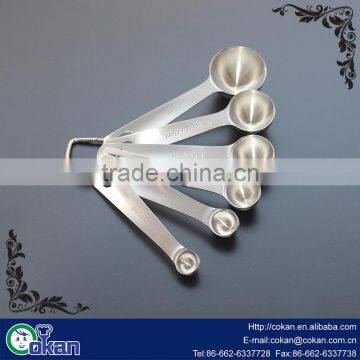 6PCS Stainless Steel Measuring Spoons Set for Dry and Liquid Ingredients photo-2