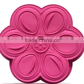 11197 Fashion Flower Shape Silicon Cake Mould photo-3