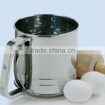 Stainless Steel Spring-Action Flour Sifter