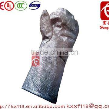 Direct Manufacturer 100% Aluminized Fabrics Heat Resistant Gloves photo-6
