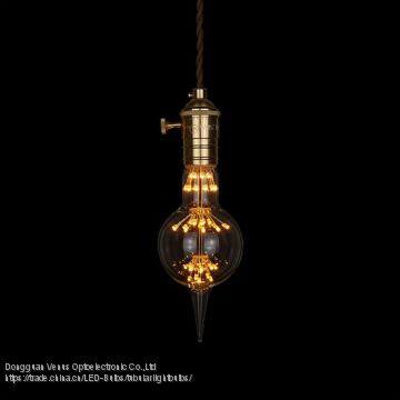 New Design Firework Light G80F 2W E26 Holiday Use Edison Light 2400K Vintage Starry Led Light photo-3