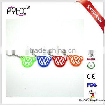 2017 Hot Sale New Product Custom Colorful PVC Keychain Made In China Wholesale photo-2