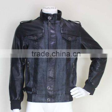 Fashion Genuine Leather Jacket For Men