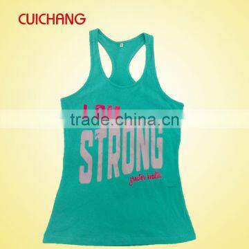 fashion women gym singlet