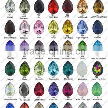 Decorative Lead Free Crystal Stones,wedding Jewelry Beads, Sew on Stone With Claw photo-6