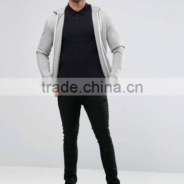 Hot Sale New Short Sleeve Button Placket Black Men's 97% Polyester 3% Spandex Breathable Pique 200g Casual Slim Body Polo Shirt photo-4