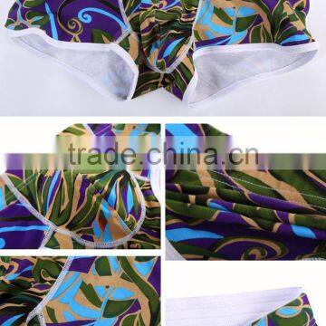 Custom Men's Sey Boer Shorts Summer Flower Printed Boers Cotton Breathable Underwear for Man 4 Colors photo-6