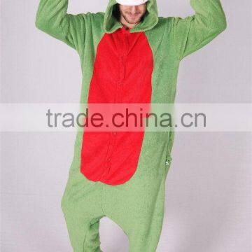 Super quality hot sell high quality adult footless pajamas onesie