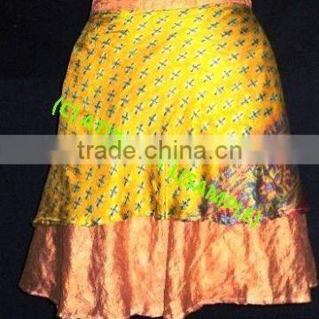 SILK SARI SKIRT