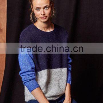 Custom Brand Sweaters Ladies Three Color Fashion Korean Knitted Cardigan For Women photo-5