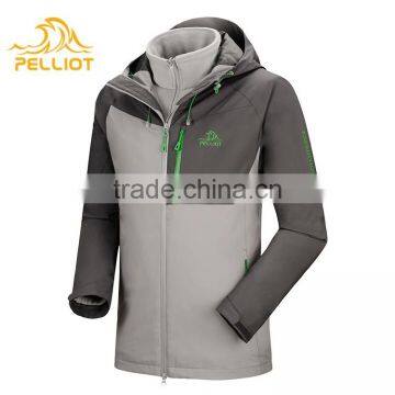 Mens OEM/ODM Service Outdoor Waterproof 3 in 1 Jacket photo-5
