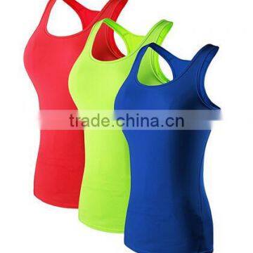 OEM custom womens tank top gym clothing jogging wear