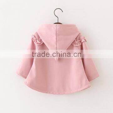 S16148A 2017 New Design Autumn Spring Wear Kid Coats Single-breasted Coat photo-3