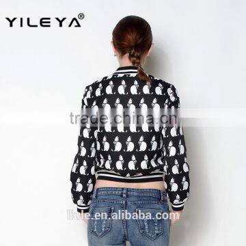 Latest Autumn Crop Style Causal Fashionable Jackets Women 2015 photo-2