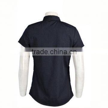Women Cut Fitting Shirt With 100% Cotton Official Work Shirt Dress for Lady photo-4