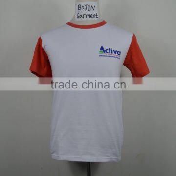 100% Polyester Round Neck Dri Fit Performance Moisture Wicking Men's Sports T-shirts Custom Raglan Sleeve Plain T-shirts