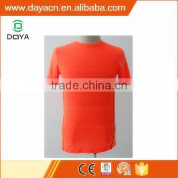 Men's Jacquard Sports Running T-shirt Seamless T-shirt photo-1