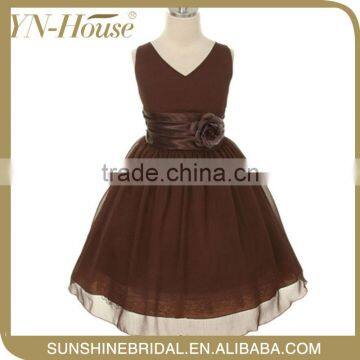 unique design elegant formal children lace dress for wedding