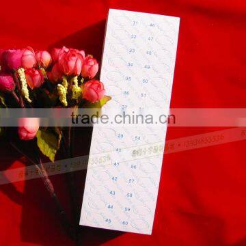 Wholesale Cardboard Threading Board Paper Board Embroidery Threading Board 30 Holes for Cross Stitch Materials