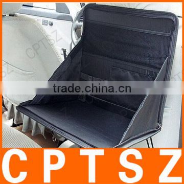 Foldable Laptop Food Holder Car Seat Table, Folding Backseat Car Tray Table