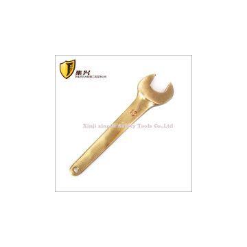 Single Open End Copper Wrench,Non sparking Tools