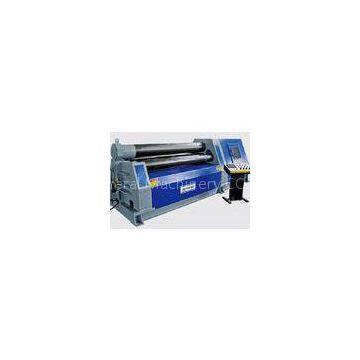 High Precision 4 Roller Bending Machine , Rolling Sheet Metal Become Arc Shape