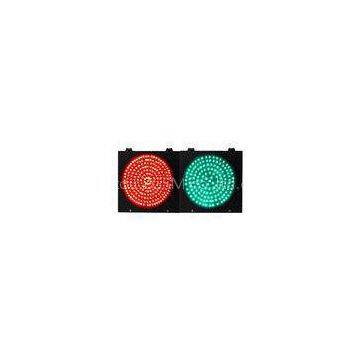 Aluminum 300mm LED Traffic Signal Lights IP54 With Yellow Housing