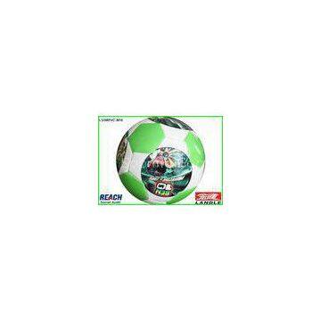 White and Green Professional Boy Official Soccer Balls For World Cup Celebration