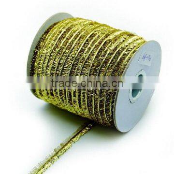 Excellent quality hot sell elastic metallic braided cord