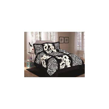 Patchwork comforter set