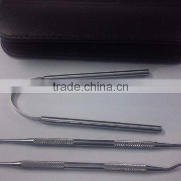 Tongue Scraper With Dental Tools Kit/ Tarter Scraper With Tongue Cleaner photo-2